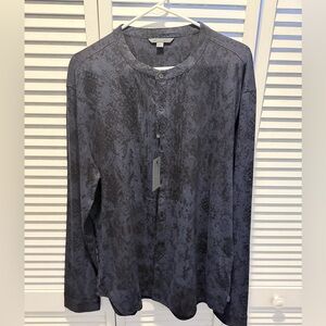 John Varvatos Textured Button-Up Shirt NWT